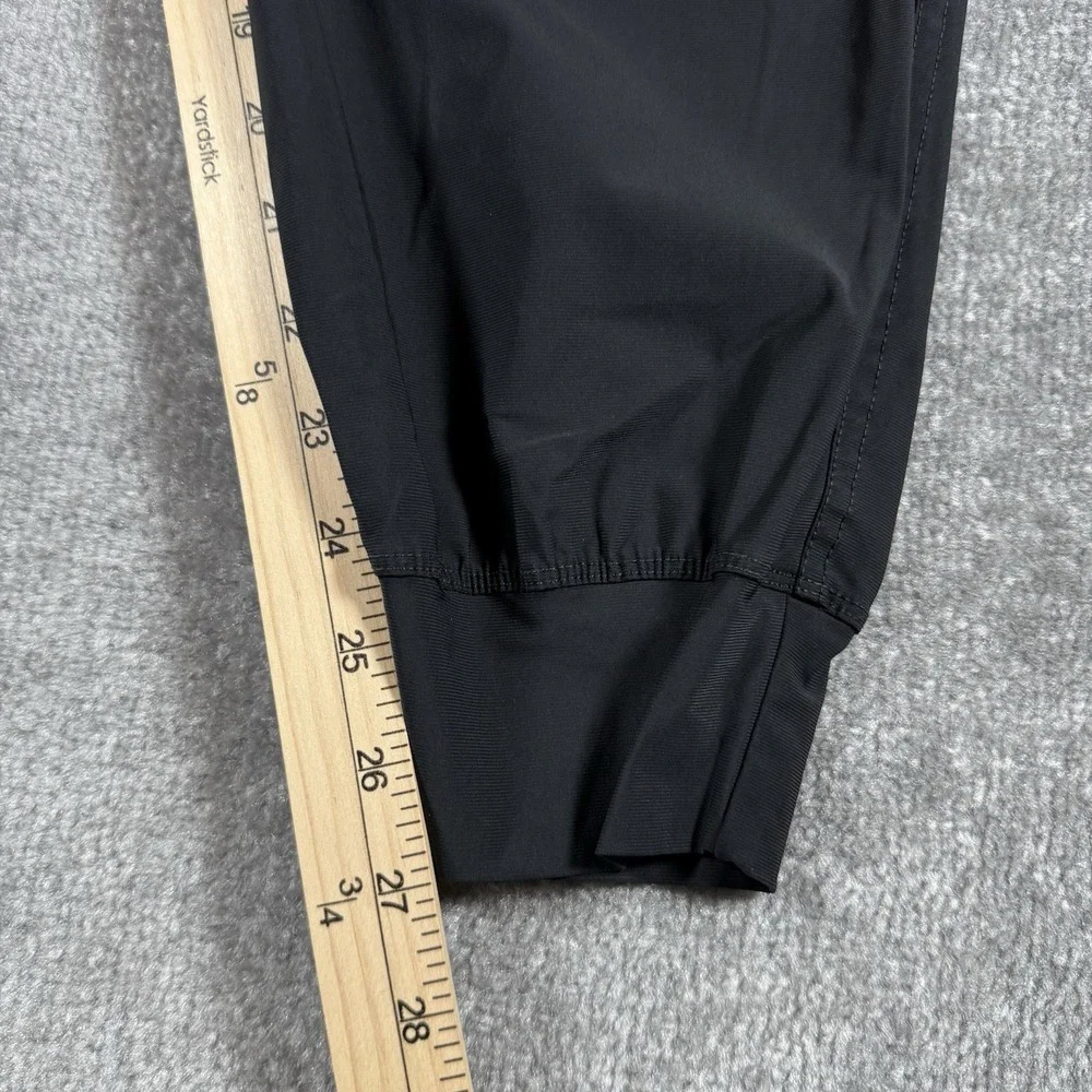 Old Navy Joggers Womens XL Black High Rise Go-Dry Performance Stretch Athleisure